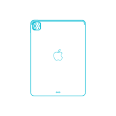 Digital Apple Ipad Pro 11 Inch 5Th Sketch Contour Svg Vector, Free Vectors File